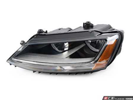 ES#3151452 - 5C7941005J - Headlight Assembly - Left - Genuine replacement headlight housing with bulbs - Genuine Volkswagen Audi - Volkswagen