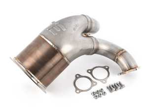 ES#4473979 - IEEXCK3 - IE Performance Cast Downpipe - Features a TIG-welded 304 stainless and investment cast body and offers gains up to 45HP & 41TQ - Integrated Engineering - Audi