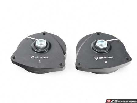 ES#4447739 - KCA476 - Front Strut Mount - Kit - Provides an addition +0.5 Deg of caster / -1.0 Deg of camber. - Whiteline - Audi Volkswagen