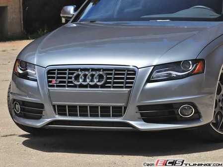 ES#1844299 - 8K08071103FZ - Front Lower Lip Spoiler - Black - Accent your blackout grille with this lower spoiler - Genuine Volkswagen Audi - Audi
