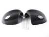 ES#4430396 - 51160415376 - JCW Style Carbon Fiber Mirror Cap Covers - Set - Attaches to the front of the side mirror housing over the stock mirror cap, peel and stick - ECS - MINI