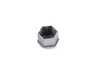 ES#4325037 - 321601173AZ37 - Wheel Bolt Cover - Silver - Covers the lug bolt head for a cleaner look. 17mm - URO - Audi Volkswagen MINI