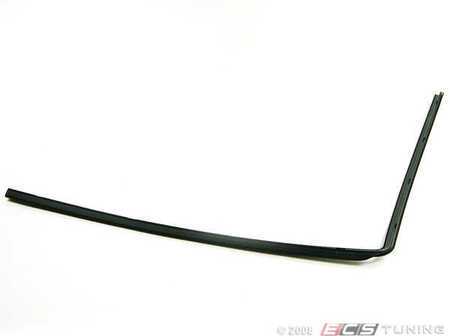 ES#93056 - 51318117457 - Windshield Moulding - Driver (Left) - Moulding surrounding the upper left portion of the windshield on the E34 5-Series - Genuine BMW - BMW