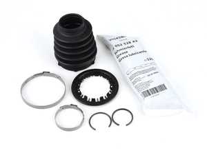 ES#3276602 - 95833290100 - Rear CV Joint Boot Repair Kit  - If your boot has split open or is throwing grease around, replace yours today with this replacement kit. - Genuine Porsche - Porsche