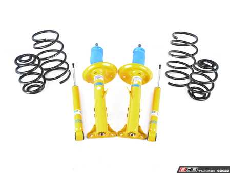 ES#2718042 - 46-180988 - B12 Pro-Kit Suspension System - E36 318ti - Expertly matched performance Eibach Pro-line lowering springs and Bilstein shock/strut package for a dramatic increase in performance handling. World-famous Bilstein quality with a limited lifetime warranty! - Bilstein - BMW