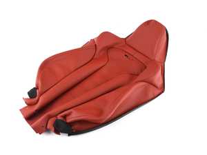 ES#2844150 - 52108058275 - Leather Backrest Cover - Left - Sport - Sakhir Orange - Genuine BMW - BMW