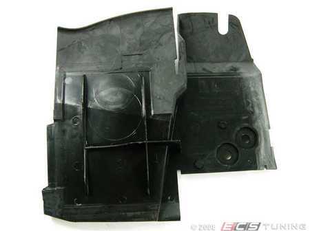 ES#130127 - 51718397357 - Front Bumper Air Duct - Left - Located behind front bumper to direct air into radiator  - Genuine BMW - BMW