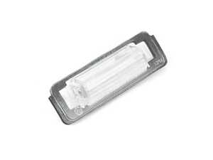 ES#1757761 - 2108200356 - License Plate Lamp Assembly - Does Not Include Bulb - Genuine Mercedes Benz - Mercedes Benz