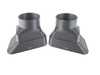ES#4507170 - RGE36DIA - Race German E36 Brake Duct Inlet Adapters (set) - Give your brakes the air cooling they need! - Race German - BMW