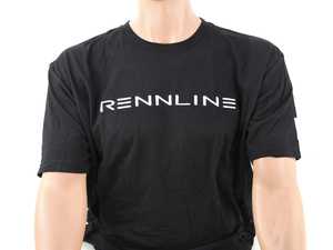 ES#4505783 - AP20.MSTD.XXL - Men's Standard Rennline T-Shirt - XXL - Features a plasticharge printing process that removes the pigment of the fabric leaving the Rennline logo - Rennline - Audi BMW Volkswagen Mercedes Benz MINI Porsche