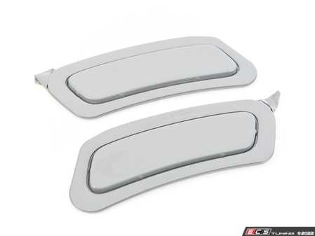 ES#4491533 - MK8GOLF-FREF-MG - IND MK8 Painted Front Reflector Set - Moonstone Grey - Replace those ugly orange reflectors with color-matched reflector deletes made from VW factory cores! - IND - Volkswagen