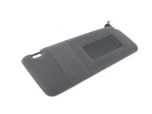 ES#88067 - 51169131830 - Right Cloth Sun Visor - Anthracite - Includes vanity mirror - Genuine BMW - BMW