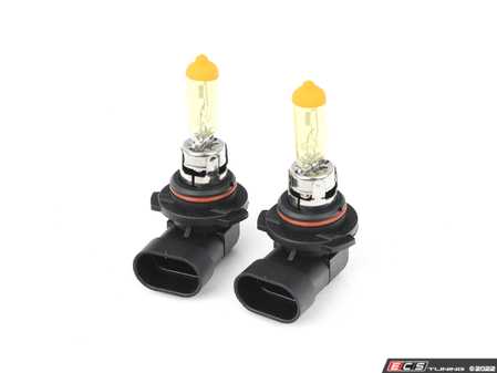 ES#8757 - ZZBS9006BSPYA - HB4/9006 Pure Yellow Halogen Bulb - Pair - Similar to 3000k HID color, increase intensity & visual appeal - ZiZa - BMW Volkswagen Mercedes Benz