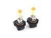 ES#8757 - ZZBS9006BSPYA - HB4/9006 Pure Yellow Halogen Bulb - Pair - Similar to 3000k HID color, increase intensity & visual appeal - ZiZa - BMW Volkswagen Mercedes Benz