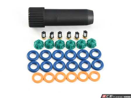 ES#4493054 - RGBSCHEV1-6 - Race German Fuel Injector Rebuild Kit - Bosch EV1 Style 6-Cyl - Rebuild your injectors with quality parts from Race German! - Race German - BMW