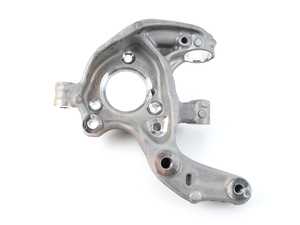 ES#4387363 - 5WA505436G - Rear Wheel Bearing Housing - Right - Also referred to as the spindle or knuckle. - Genuine Volkswagen Audi - Volkswagen