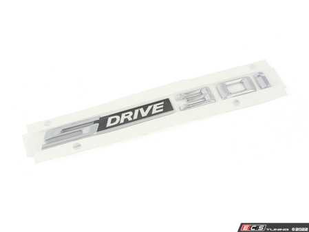 ES#263210 - 51147224938 - Model Emblem - S Drive 30I - Genuine BMW - BMW