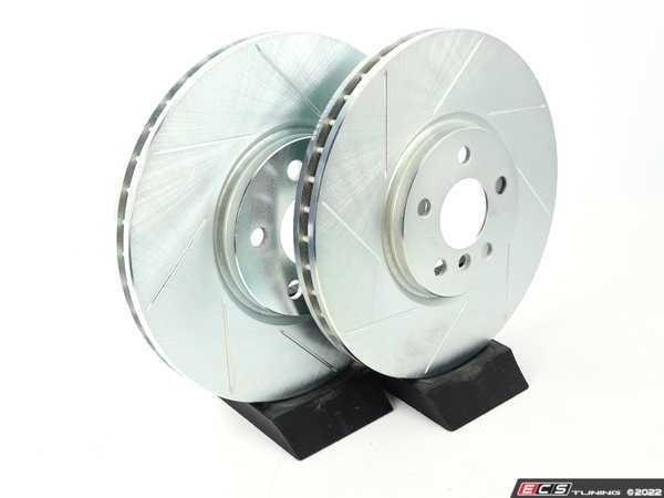 R1 Concepts - 25002-32009 - R1 Concepts Disc Brake Rotor Set - Slotted ...