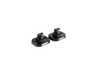 ES#4623665 - 017491laKT - ECS Billet Aluminum Sun Visor Clips - Pair - Never break another hook on your sun visor clip again! - ECS - Audi