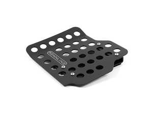 ES#4608978 - F62.BLACK - Aluminum Floor Board - Passenger Side - Black - Dress up your footwell with machined powdercoated aluminum - Rennline - Audi