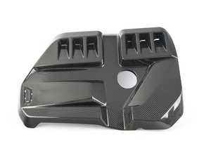 ES#4500553 - 001644TMS01 - S58 Gloss Carbon Fiber Engine Cover - Upgrade your engine bay with this beautiful gloss carbon fiber engine cover. Comes ready to transfer your "M" badge directly from your factory engine cover. - Turner Motorsport - BMW