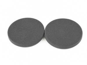 ES#4164022 - 10518 - Black Foam Finishing Pads - 5.5" - 2 Pack  - When used with polishes and sealants, this pad removes fine swirls, scratches, and light defects on the most delicate paint finishes. - Griot's - Audi BMW Volkswagen Mercedes Benz MINI Porsche