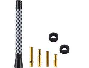 ES#4609160 - EP65 - Stubby Antenna - Checker (Universal) - Upgrade and get the sport stubby look - 107mm height - ECS - MINI