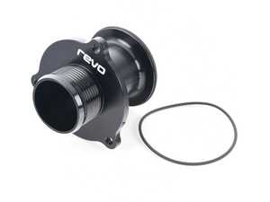 ES#4500013 - RV581M100300 - Revo Turbo Muffler Delete - Designed for smoother uninterrupted air flow, increasing throttle response and providing improved turbo acoustics. - REVO - Audi Volkswagen