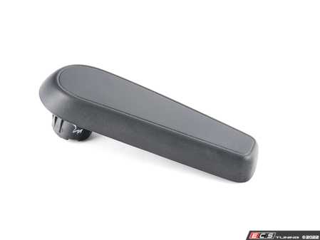 ES#2743626 - 5GM88123682V - Front Seat Back Adjustment Handle - Titanium Black - Right - Genuine Volkswagen Audi - Volkswagen