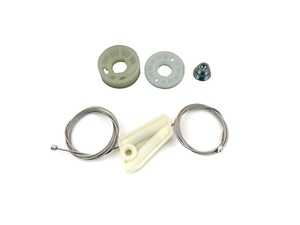 ES#4609282 - 51377111017 - Rear Quarter Window Regulator Fit Kit - Priced Each Kit For One Side - Used to repair the rear window regulator system - Bremmen Parts - MINI