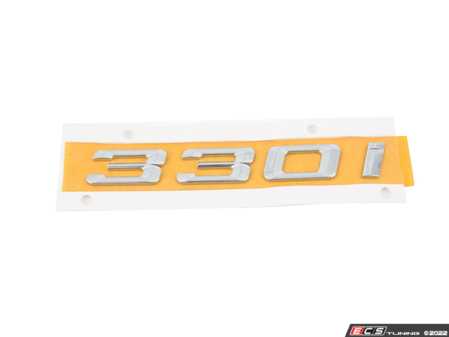 ES#3198551 - 51147423789 - Model Emblem - 330I - Genuine BMW - BMW