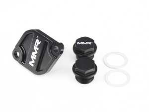 ES#4465291 - MMR03-0502BL - MMX Oil Thermostat Dress-Up Caps - Black - Dress up your engine bay with this subtle addition! - MMX Performance - BMW