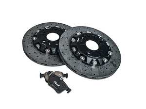 ES#4609916 - VWR680020 - Stage 3+ VWR Carbon Ceramic Rear Rotor Conversion (310mm) - Perfect to pair with either the RacingLine Stage 3+ CCM front brake kit, or the Audi factory front Ceramic Brake set-up - Racingline - Audi Volkswagen
