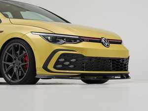 ES#4609103 - 014957LA01-01KT - VW MK8 GTI Front Lip Spoiler - Traditional Style - Gloss Black - In-house engineered to upgrade your exterior styling - ECS - Volkswagen