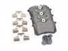 ES#4486671 - 5C0698451D - Premium Low-Met OE Equivalent Pad - Rear - Quality brake pads from an original equipment supplier - Brembo - Audi Volkswagen