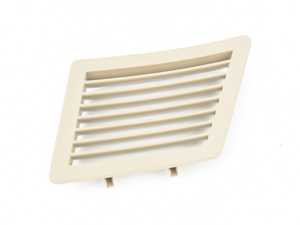 ES#111948 - 51437057940 - Beige Rear Kick Panel Vent Grille - Right - Replace your sun-baked kick panel trim - Genuine BMW - BMW