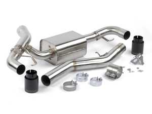 ES#4615439 - D660-0091-BLK - Dinan Valved Axleback Exhaust - Black - Stainless Steel Free Flow Exhaust - Dinan - BMW