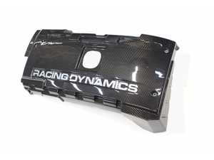 ES#4615441 - 1317454020 - Racing Dynamics Carbon Fiber Engine Cover - Personalize the top end of your N54. - Racing Dynamics - BMW
