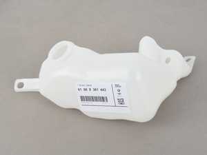 ES#170374 - 61668361443 - Windshield Washer Fluid Reservoir - Intensive cleaner system - Replace your cracked reservoir and regain washer function. Located behind the passenger headlight. - Genuine BMW - BMW