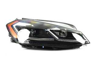 ES#3423821 - 5GM941078 - LED Headlight Assembly - Right - LED headlight with chrome trim - Genuine Volkswagen Audi - Volkswagen