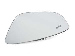 ES#2925899 - 5C6857521AB - Heated Mirror Glass - Left - Factory drivers side mirror glass - Genuine Volkswagen Audi - Volkswagen