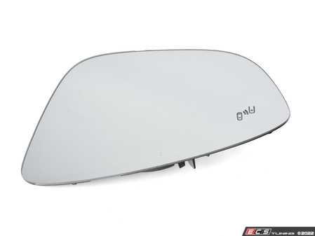 ES#2925899 - 5C6857521AB - Heated Mirror Glass - Left - Factory drivers side mirror glass - Genuine Volkswagen Audi - Volkswagen