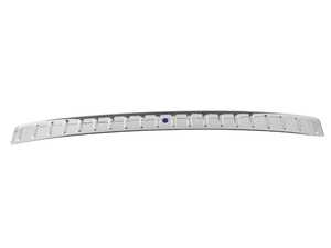 ES#4372404 - 2GJ061195KS6 - Bumperdillo Rear Bumper Protection Plate - Chrome  - Protect your bumper from the hustle and bustle of everyday life with Volkswagen's Bumperdillo! - Genuine Volkswagen Audi - Volkswagen