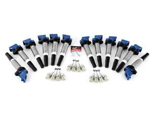 ES#4608599 - D650-0004KT9 - Performance Ignition Service Kit - Everything you need to service your ignition system, featuring blue Dinan performance ignition Coils! - Dinan - BMW