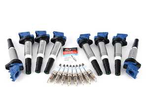 ES#4608592 - D650-0004KT7 - Ignition Service Kit  - Everything you need for your ignition service upgrade - featuring blue Dinan ignition coils - Dinan - BMW