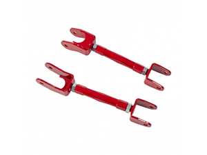 ES#4615536 - AK-261-C - E84 X1 Adjustable Trailing Arms - Heavy duty alloy toe arms with spherical bearings for dialing in your alignment. - GODSPEED - BMW