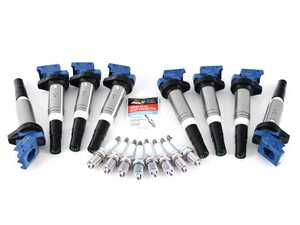 ES#4608590 - D650-0004KT6 - Performance Ignition Service Kit - Everything you need to service your ignition system, featuring blue Dinan performance ignition Coils! - Dinan - BMW