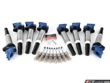 ES#4608601 - D650-0004KT11 - Ignition Service Kit  - A direct plug-and-play kit upgrade with up to 10% more energy output than stock! Featuring blue Dinan ignition coils. - Dinan - BMW