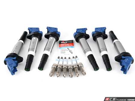 ES#4608492 - D650-0004KT2 - Performance Ignition Service Kit - Everything you need to service your ignition system, featuring blue Dinan performance ignition Coils! - Dinan - BMW
