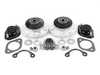ES#4315945 - 31336779613KT6 - Cup Kit/Coilover Installation Kit - Without Spring Pads - Everything you need to install coilovers, shocks/struts, or a cup kit on your BMW including HD rear shock mounts with reinforcement plates - Assembled By ECS - BMW